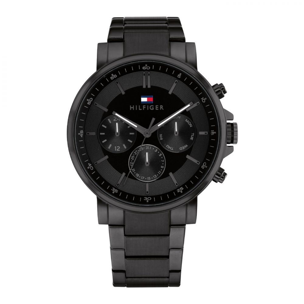 Tommy Hilfiger Tyson herren Uhr Schwarz TH1710590